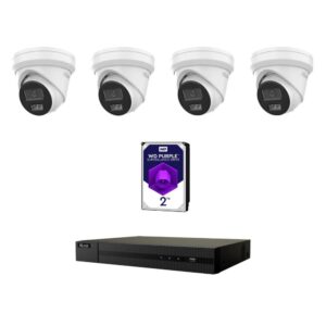 HiLook 4 Camera Setup (6 Mega Pixel) 4 Channel NVR